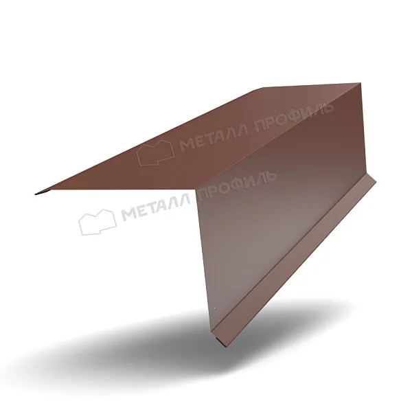 Торцевая (ветровая) планка для металлочерепицы 95×120